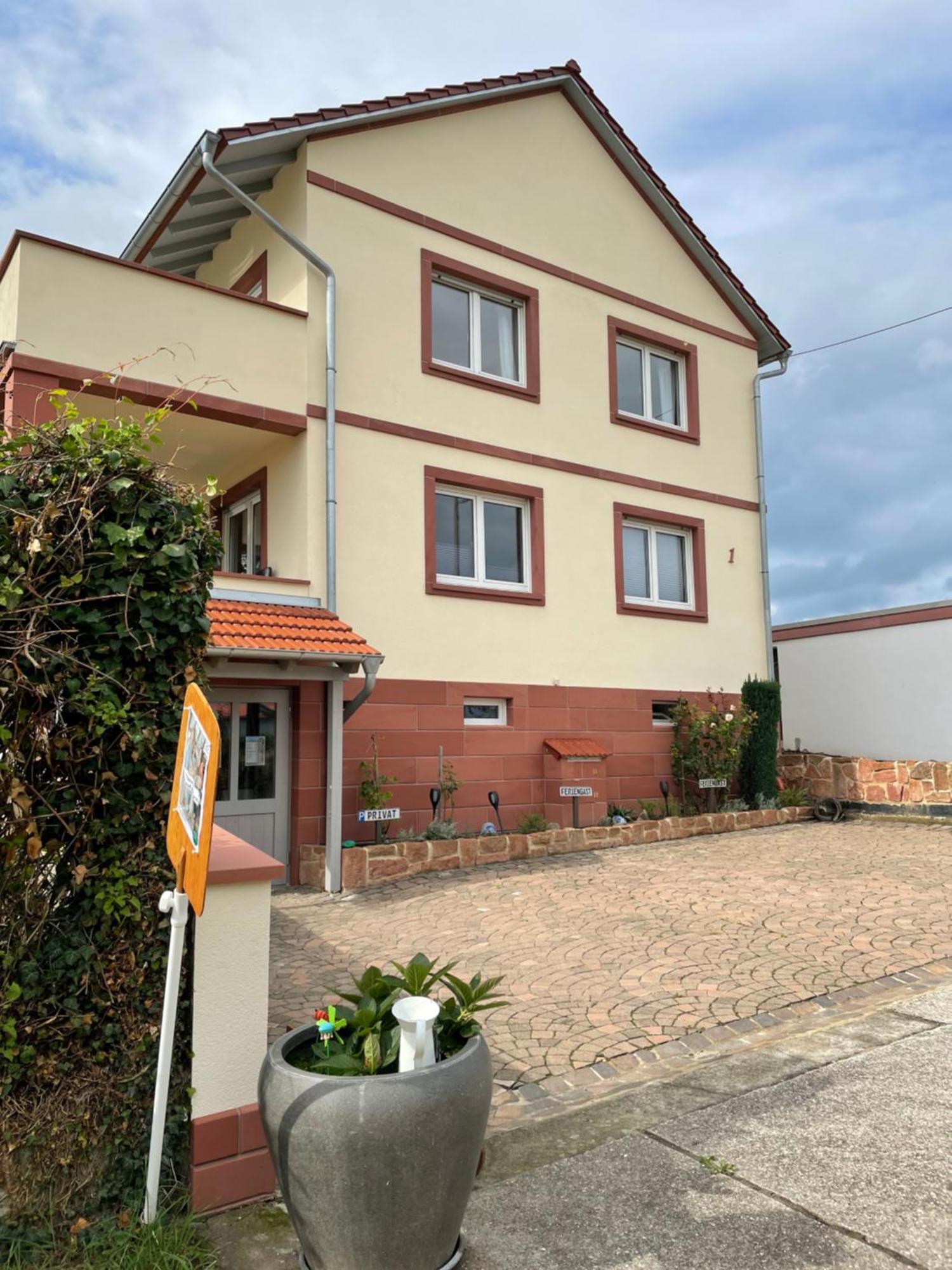 Apartament Haus Rebenblick Dierbach Zewnętrze zdjęcie
